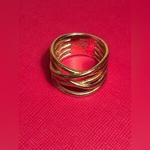 Elegant Gold-Tone Ring